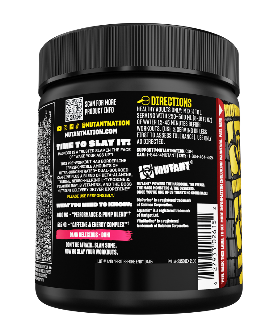 MADNESS PRE-ENTRENO 30 SERV