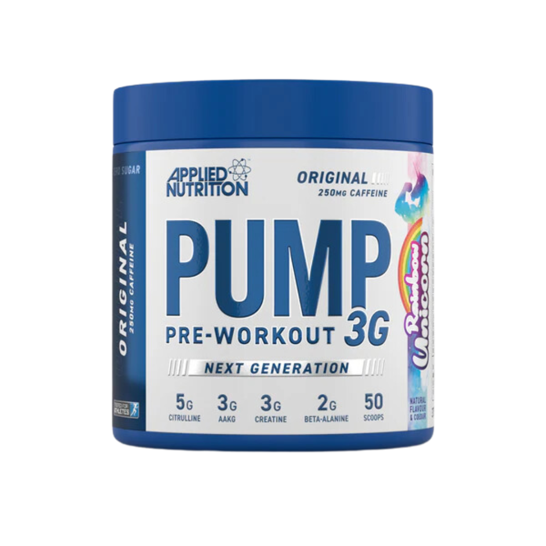 PRE-ENTRENO PUMP 3G CAFEINA 50 SERVICIOS