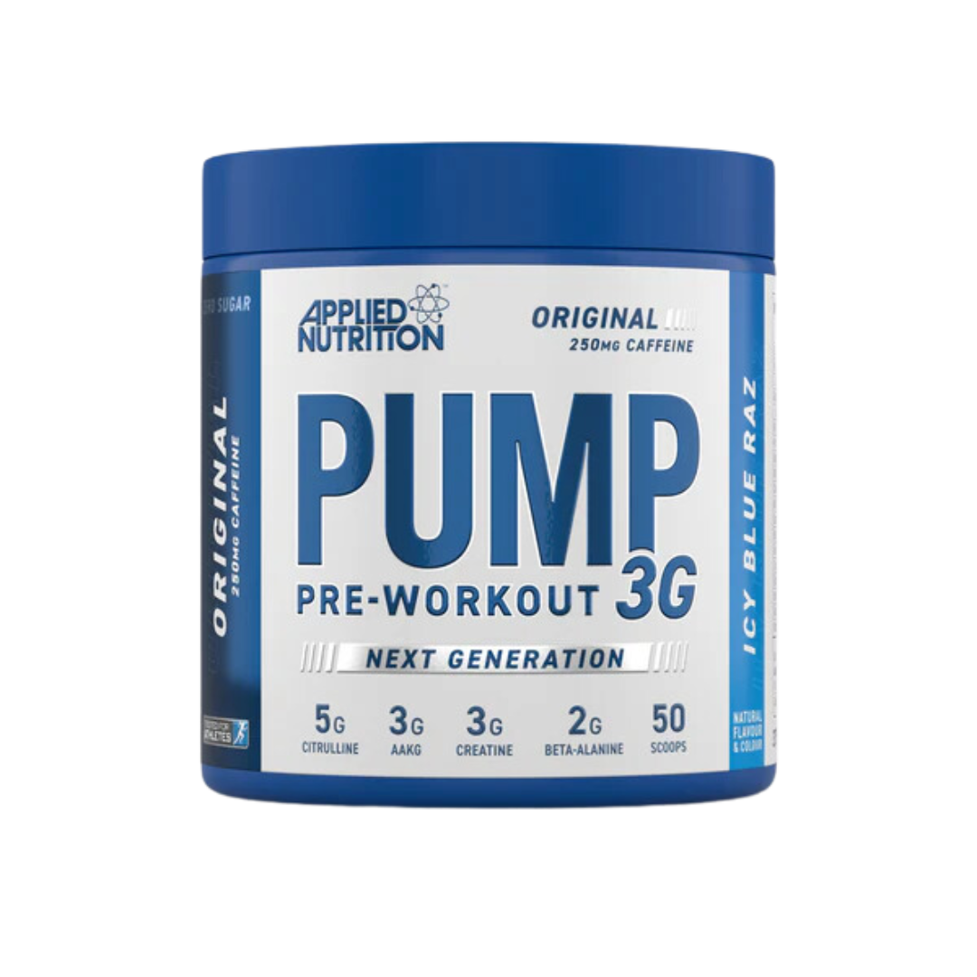 PRE-ENTRENO PUMP 3G CAFEINA 50 SERVICIOS