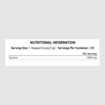 Load image into Gallery viewer, TAURINE 200 SERV 200GR