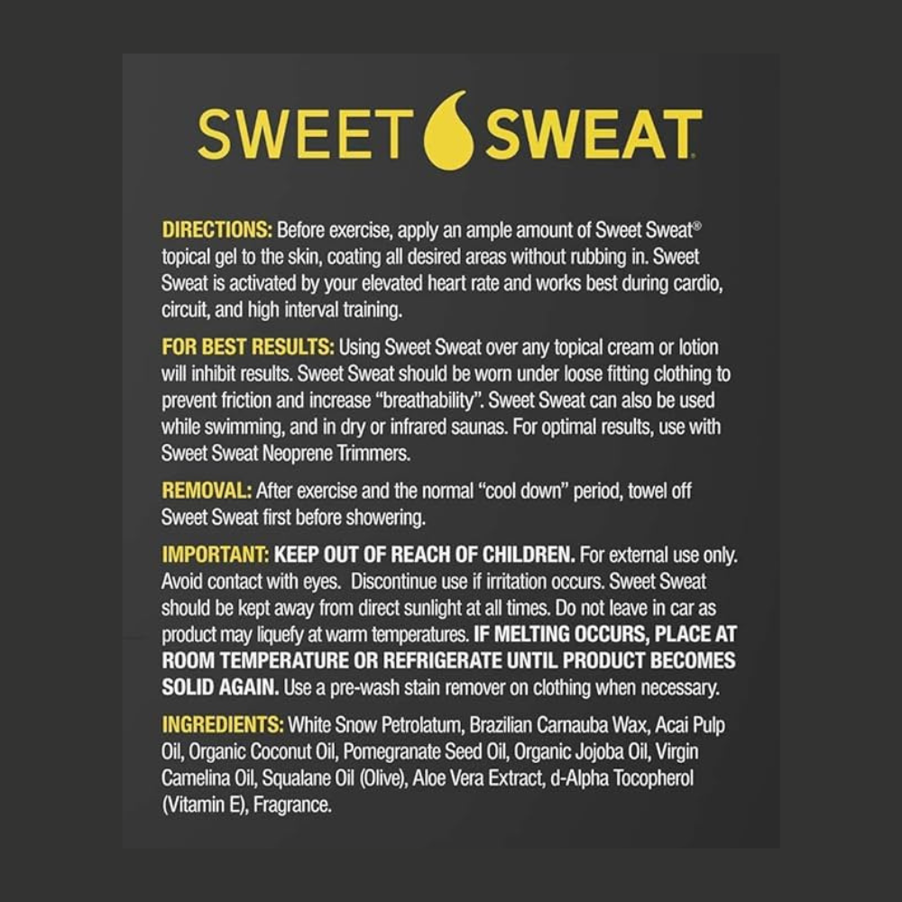 SWEET SWEAT 6.5 JAR
