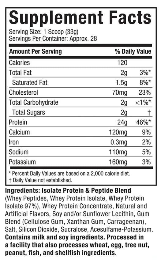 NITRO TECH WHEY GOLD 2 LB