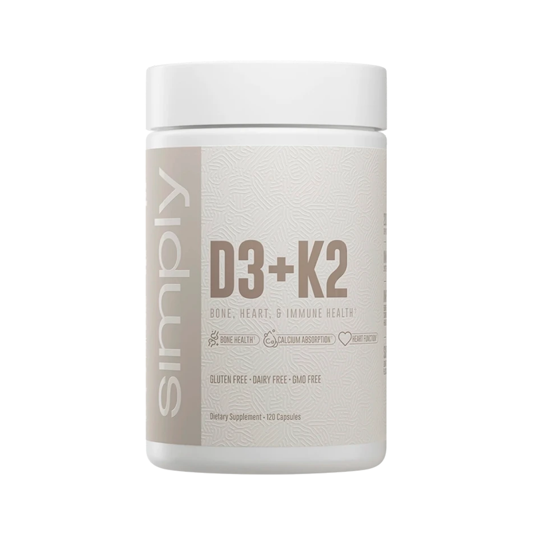 D3+K2 SIMPLY 120 CÁPSULAS