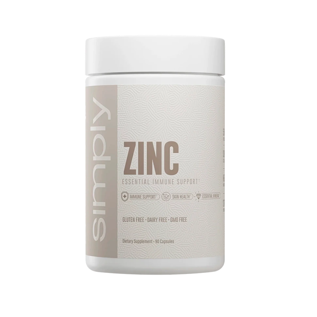 ZINC SIMPLY 90 CÁPSULAS